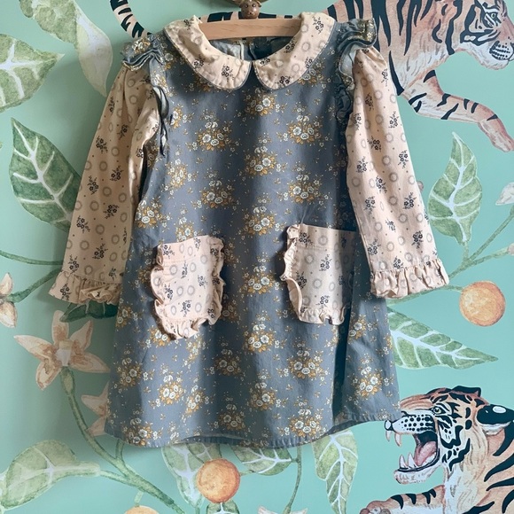 Batsheva Other - {Batsheva} One-of-a-Kind Girls Floral Dress in Size 4